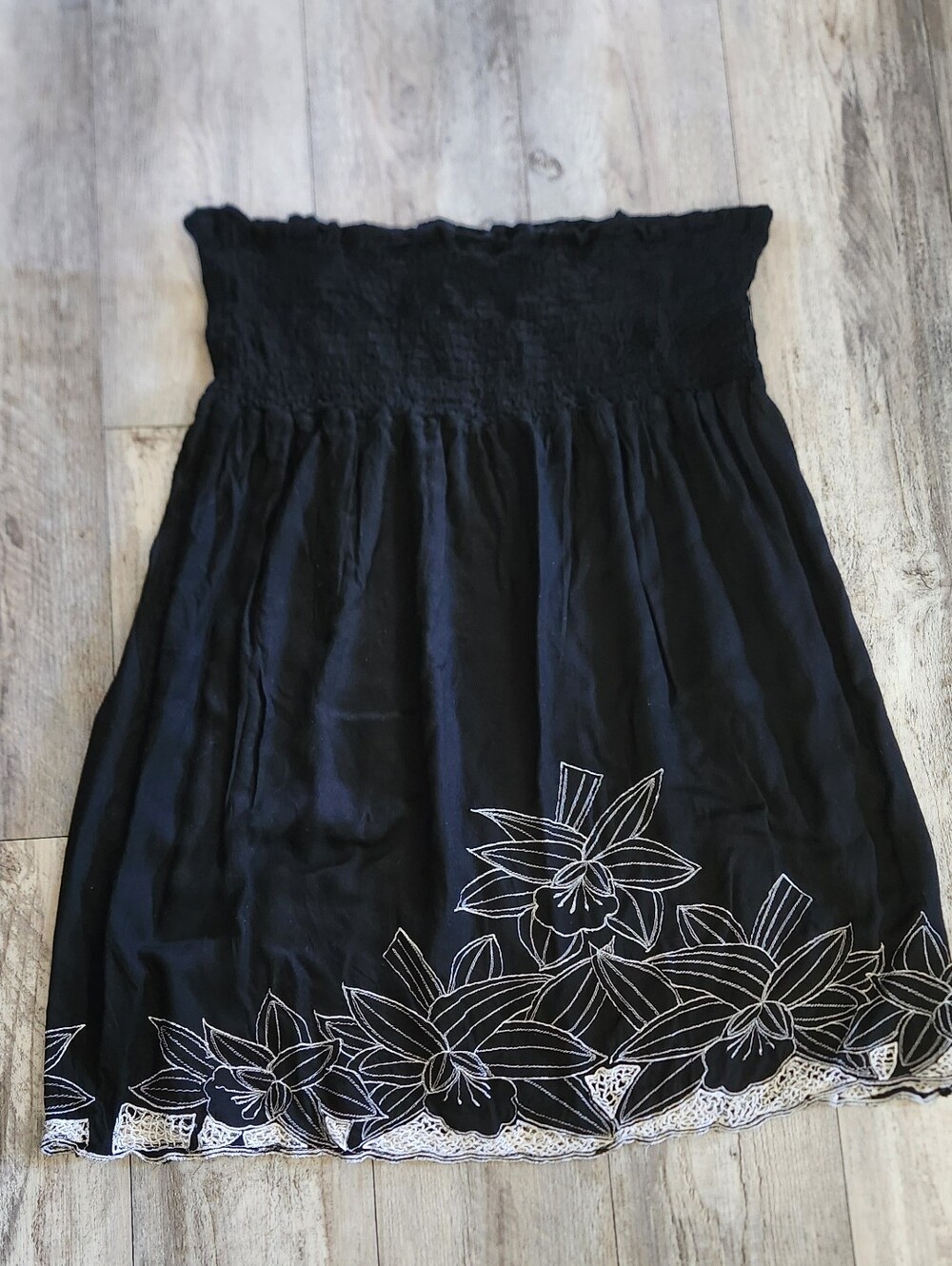 Raviya strapless smocked tube top dress